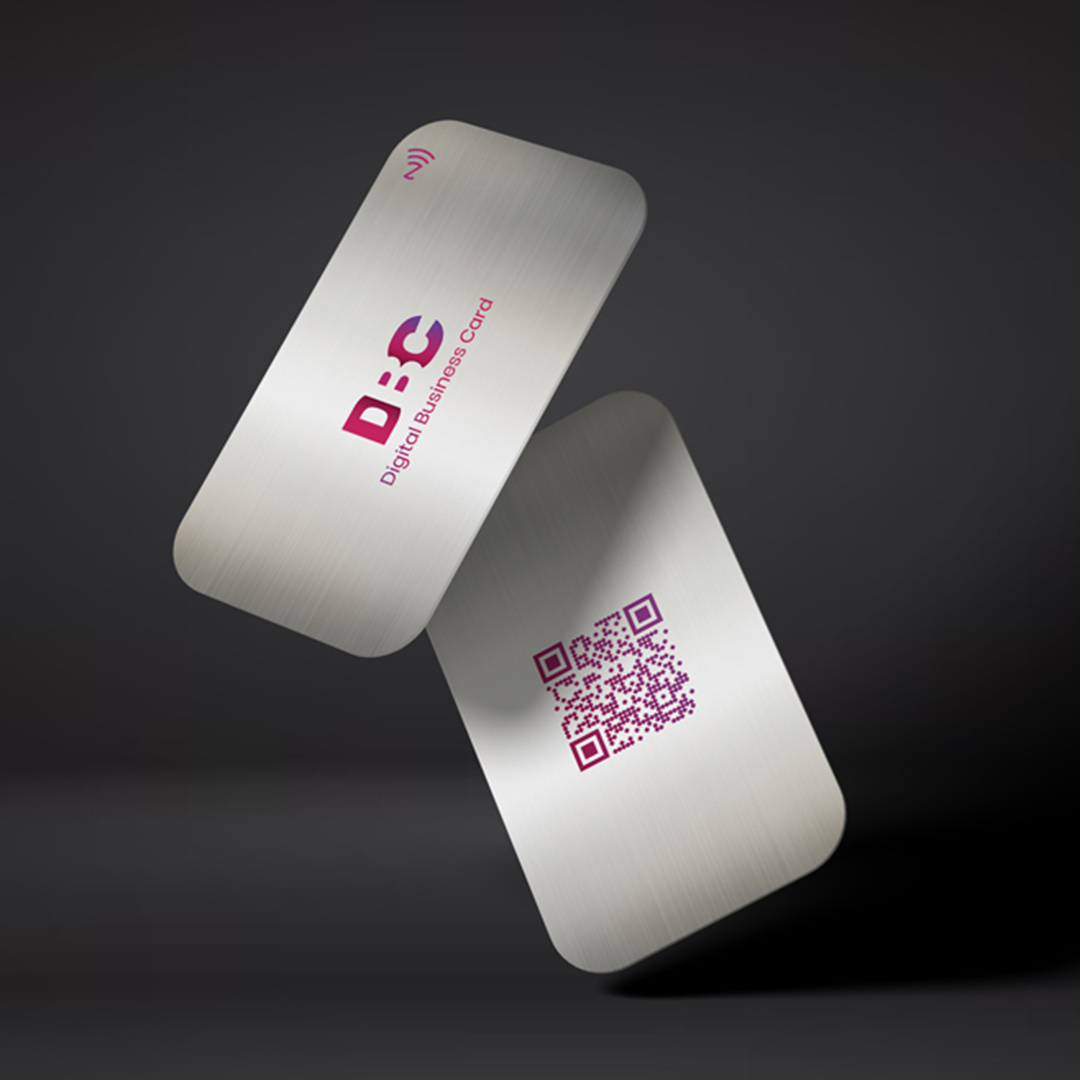 Custom Silver NFC Card