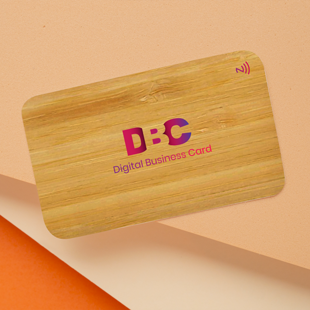 Custom Bamboo NFC Card